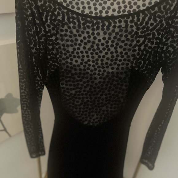 American apparel sheer midi bodycon dress, small - Picture 10 of 13